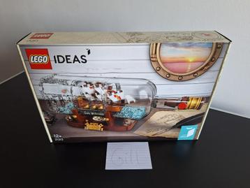 Lego Ideas 21313 - Schip in een fles beschikbaar voor biedingen
