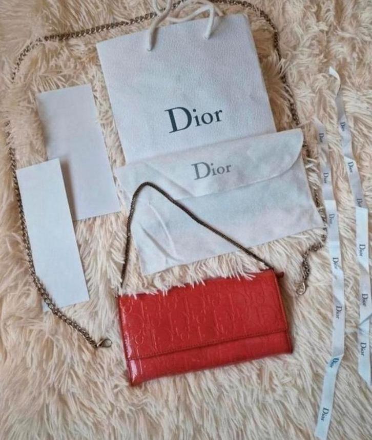 christian dior authentiek avondtasje / portemonnee / wallet, Handtassen en Accessoires, Tassen | Damestassen, Gebruikt, Avondtasje