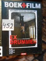ex drummer Brusselmans  boek + film DVD van Koen Mortier, Boeken, Ophalen of Verzenden, Zo goed als nieuw, Herman Brusselmans