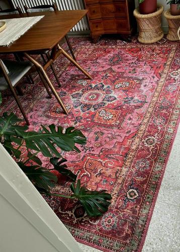 Tapis au look vintage, comme neuf, Autres couleurs, 150 à 200 cm, Comme neuf, Rectangulaire