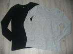 Set 2 longsleeves maat 122-128, Kinderen en Baby's, Ophalen of Verzenden, Zo goed als nieuw, Jongen, Shirt of Longsleeve