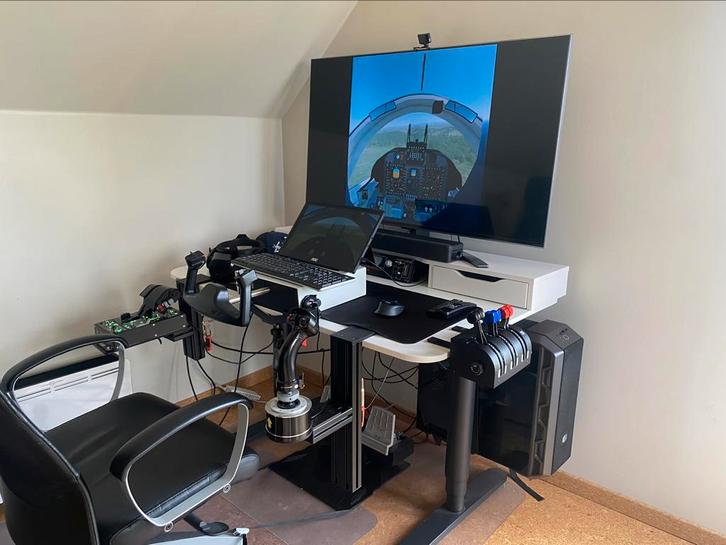 FlightSimulator (zie beschrijving) + PC + VR, Games en Spelcomputers, Games | Pc, Gebruikt, Simulatie, Virtual Reality, Ophalen of Verzenden