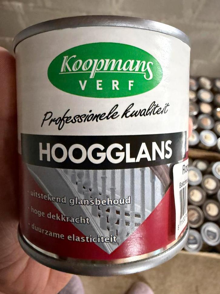 Koopmans lak allerlei soorten wit 0,25liter, Hobby en Vrije tijd, Knutselen, Nieuw, Materiaal, Ophalen of Verzenden