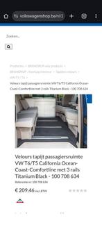 Velours tapijt passagiersruimte VW T6/T5 California grijs, Caravans en Kamperen, Ophalen