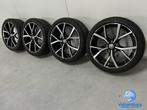 VW Golf 8 GTI GTD R 5H Estoril look 18 inch zwarte velgen 5x, Auto-onderdelen, 18 inch, Gebruikt, Banden en Velgen, Ophalen of Verzenden
