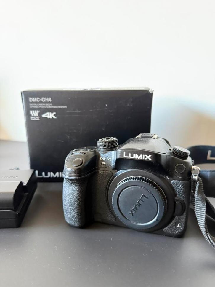 Panasonic Lumix GH4 4K Systeemcamera - In topstaat, compleet, TV, Hi-fi & Vidéo, Appareils photo numériques, Utilisé, Compact