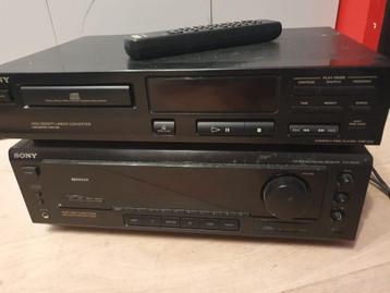 Sony Receiver + CD player