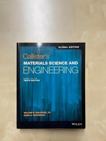 Callister's materials science and engineering Global Edition