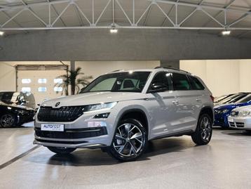 Skoda Kodiaq 1.5TSI Sportline Nardo Grey - Garantie de 12 mo, Autos, Argent ou Gris, Achat, Entreprise, Alcantara