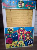 Théâtre de marionnettes vintage +15 marionnettes, Enlèvement ou Envoi, Utilisé