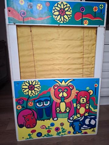 Vintage poppentheater +15 poppen  beschikbaar voor biedingen
