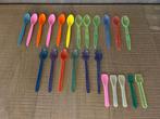 Herbruikbare lepeltjes eenmalig gebruikt, Huis en Inrichting, Keuken | Bestek, Ophalen of Verzenden, Zo goed als nieuw, Los bestek
