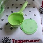 Mini passoire Tupperware + couvercle Nouveau, Envoi, Neuf, Vert