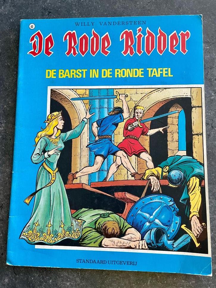 De rode ridder | 40. De barst in de ronde tafel, Boeken, Stripverhalen, Gelezen, Eén stripboek, Verzenden