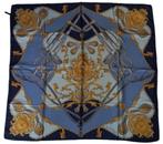 vintage zijde foulard Morteuil Paris, Ophalen of Verzenden, Zo goed als nieuw, Vintage zijde foulard Morteuil Paris, Sjaal