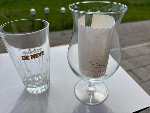 Gueuze De Neve, Schepdaal, Verzamelen, Biermerken, Gebruikt, Glas of Glazen, Overige merken, Ophalen of Verzenden