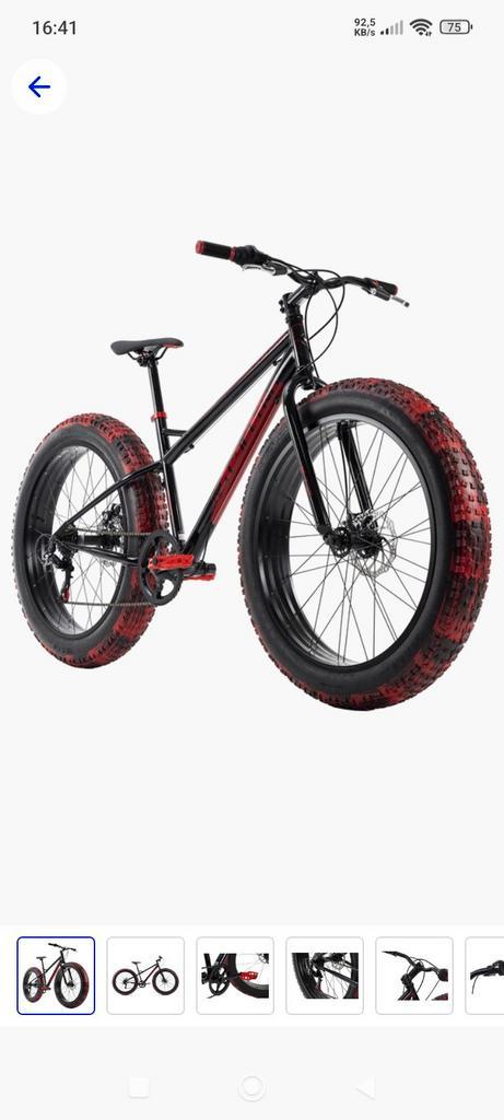 Fatbike mtb mountainbike 26inch, Fietsen en Brommers, Fietsen | Mountainbikes en ATB, Zo goed als nieuw, Ophalen of Verzenden