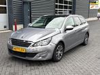 Peugeot 308 SW 1.2 PureTech Style, navigatie, cruise control, Auto diversen, Ongevalwagen, 1199 cc, Zilver of Grijs, Benzine, Peugeot
