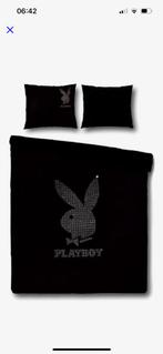 Satijnen dekbedovertrek playboy, Ophalen, Zo goed als nieuw, Dekbedovertrek