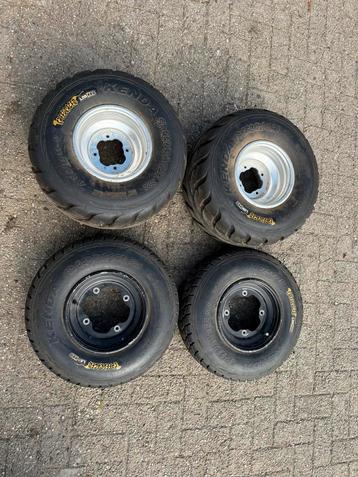 Yamaha Raptor wielenset, straat banden beschikbaar voor biedingen