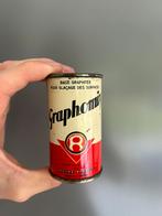 Bidon d’huile olieblik olie blik oil can Renault Graphomix, Verzamelen, Ophalen of Verzenden