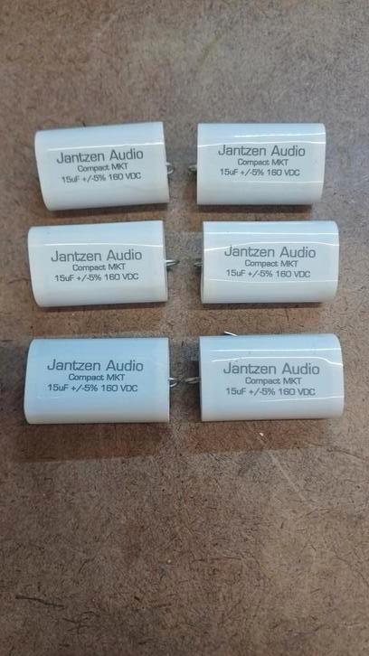 Diverse Jantzen audio Mkt 5% condensators voor x-over nieuw, Hobby en Vrije tijd, Elektronica-componenten, Nieuw, Ophalen of Verzenden