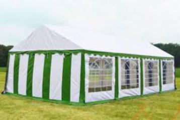 Party tent 5 x 8 mtr beschikbaar voor biedingen