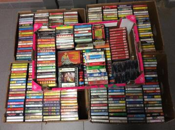 Lot Originele Muziekcassettes Allerlei (± 1.250 Stuks) beschikbaar voor biedingen