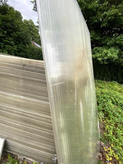 polycarbonaatplaten 16mm helder 110x210, Doe-het-zelf en Bouw, Platen en Panelen, Zo goed als nieuw, Overige materialen, Minder dan 20 mm