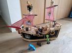 Houten piratenschip, Ophalen, Gebruikt