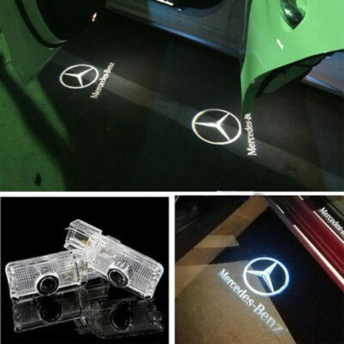 2X Projecteurs led ==> Logo Mercedes neuf!! PLUG AND PLAY, Autos : Pièces & Accessoires, Éclairage, Mercedes-Benz, Neuf, Enlèvement ou Envoi