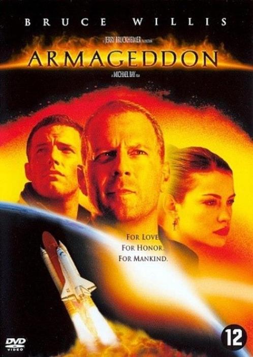 Armageddon met Bruce Willis, Ben Affleck,, Cd's en Dvd's, Dvd's | Actie, Zo goed als nieuw, Actie, Vanaf 12 jaar, Ophalen of Verzenden