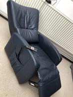 Verstelbare en verrijdbare relaxfauteuil, Huis en Inrichting, Fauteuils, Ophalen, Gebruikt, 75 tot 100 cm, 50 tot 75 cm