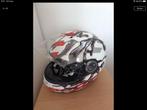 Motorhelm, Fietsen en Brommers, Brommerhelmen, Ophalen, Zo goed als nieuw