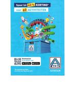 Aldi - Codes voor de actie 60% Korting voor 60 Activiteiten., Aldi, Ophalen of Verzenden