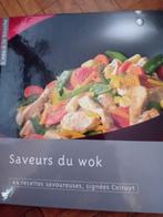 Livre saveurs du wok colruyt, Livres, Enlèvement ou Envoi