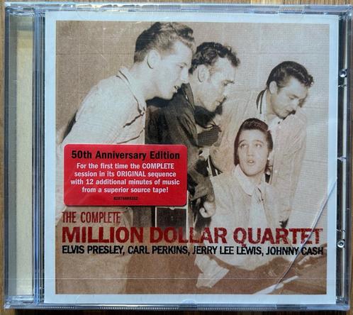 ELVIS PRESLEY / JOHNNY CASH etc. - Million dollar quartet CD, Cd's en Dvd's, Cd's | Rock, Zo goed als nieuw, Rock-'n-Roll, Ophalen of Verzenden