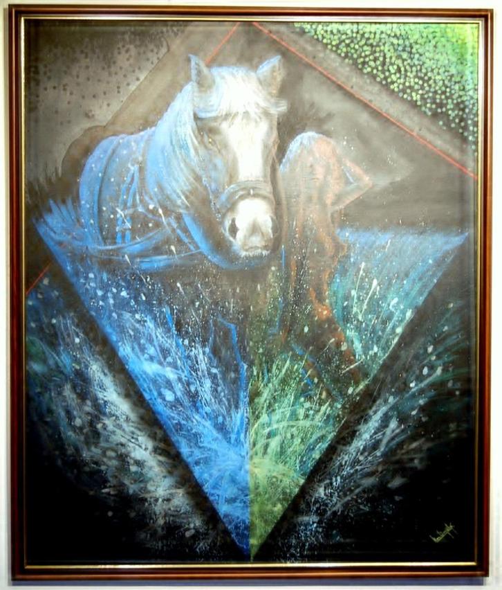 Schilderijen van Marc Daniels - Kunst Geschenk schilderij, Antiek en Kunst, Kunst | Schilderijen | Modern, Ophalen