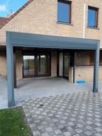 Aluminium uitbouw met zonne/windwering en luifeldak, Tuin en Terras, Ophalen, Zo goed als nieuw