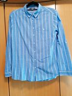 Hemdblouse, Primark, Taille 38/40 (M), Bleu, Porté