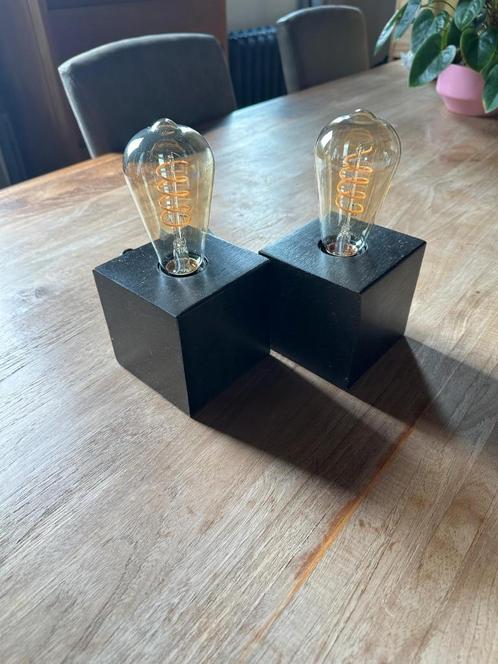 vintage look nachtlampjes, Huis en Inrichting, Lampen | Tafellampen, Zo goed als nieuw, Minder dan 50 cm, Metaal, Ophalen