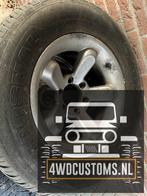 Complete set banden en velgen voor Mitsubishi Pajero > 1992, Gebruikt, Banden en Velgen, Ophalen of Verzenden, All Season
