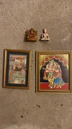 Indische kaders en beeldjes, Gebruikt, Ophalen of Verzenden