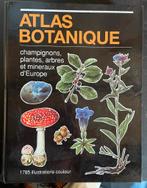 Atlas botanique  champignons, plantes, arbres d’Europe, Comme neuf