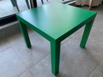 Groen Ikea tafeltje - vierkant - 55 x 55 x 45, Huis en Inrichting, Ophalen, Gebruikt, Vierkant