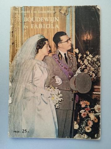 Boekjes-blikken dozen Boudewijn en Fabiola-Koningshuis beschikbaar voor biedingen