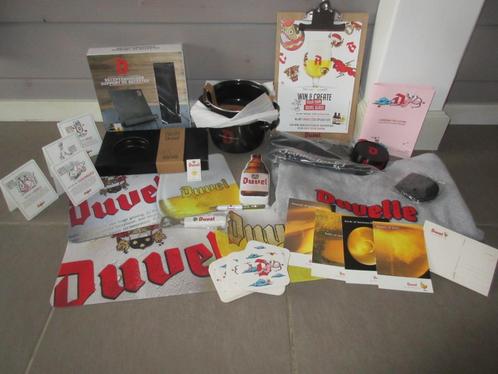 Duvel Moortgat lot  set 1, Collections, Marques de bière, Neuf, Panneau, Plaque ou Plaquette publicitaire, Duvel, Enlèvement ou Envoi