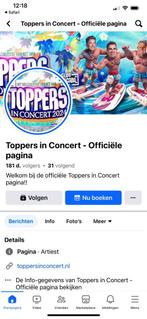 De Toppers in concert: 2 SILVER kaarten 25/05 te Amsterdam