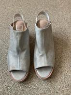 Zilver plateau sandalen van Ma&Lo Italy maat 41, Ophalen of Verzenden, Zo goed als nieuw