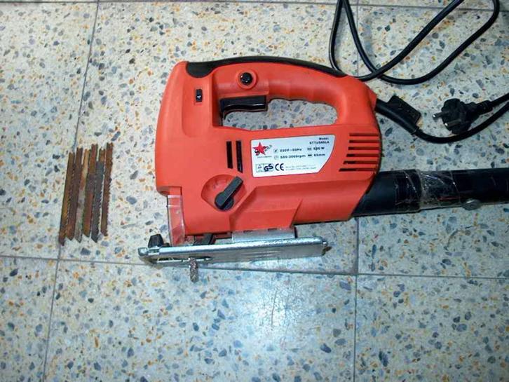 Drie elektrische werktuigen, Doe-het-zelf en Bouw, Gereedschap | Overige machines, Gebruikt, Ophalen